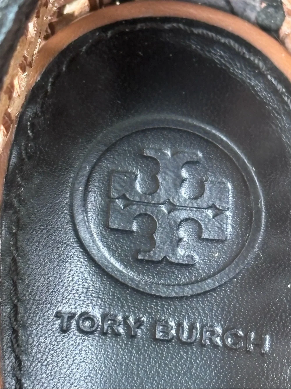 Tory Burch Chelsea Woven Leather Ballet Flats!!